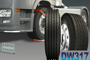 Грузовые шины Daewoo DW317