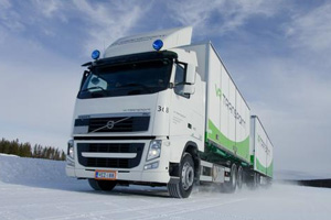 Зимние грузовые шины тестировались в Заполярье