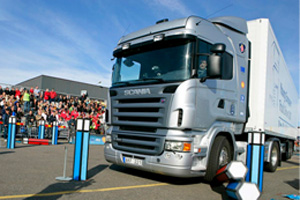 Мишлен поддерживает конкурс молодых водителей грузовиков в России